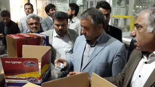 بازدید فرماندار ویژه شهرستان شاهرود از کارخانه&zwnj; های تولیدی