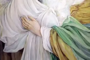 بزم نور و نسیم؛ روایتی از نگاره غدیرخم اثر استاد فرشچیان
