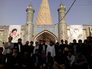 حضور 50 نفر از طلاب جامعه المصطفی در راهیان نور