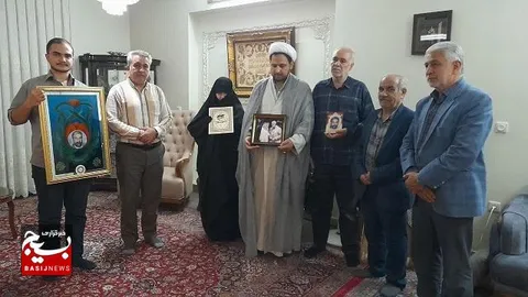 دیدار و تجلیل از خانواده معظم شهید والامقام ایوب نعمت پور انجام شد