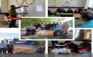آغاز به کار گروه جهادی بسیج هنرمندان خاتم در کرخنگان