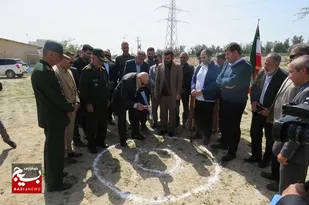 برگزاری آیین کلنگ&zwnj;زنی مرکز جراحی محدود در بوشهر