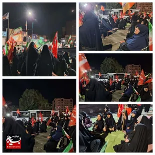 حضور پرشور مردم ولایتمدار کوی انقلاب اهواز در یکصد و چهل&zwnj;وپنجمین تجمع مردمی حمایت از ولایت و رزمندگان اسلام
