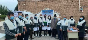 اردوی جهادی بسیج جامعه پزشکی شهرستان رابر در گرینوئیه