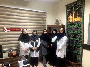 خدمات جامعه بسیج پزشکی استان قزوین به زائرین تشییع رهبر شهید در مشهد