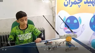 درخشش خانه علم و فناوری بسیج گلشهر در چالش کشوری ساخت برف پاک کن