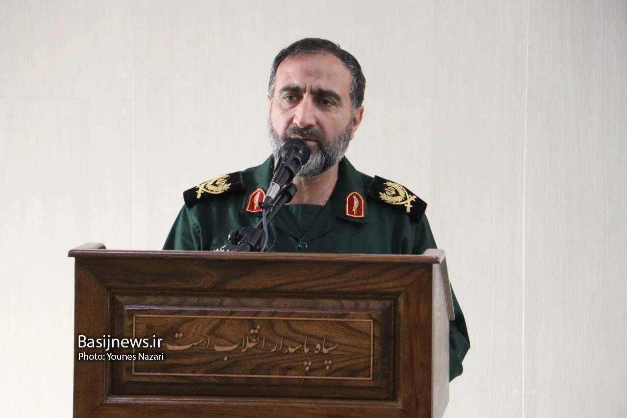فلسفه شکل گیری سپاه با مردم است/ کارنامه تیپ نینوا در دوران جنگ و بعد از جنگ بسیار درخشان بوده است