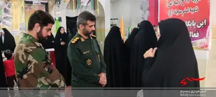 گزارش تصویری از بازدید معاون هماهنگ کننده سپاه البرز از نمایشگاه طرح "اسوه" ناحیه سپاه امام سجاد(ع)