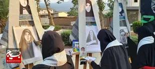رونمایی از طراحی چهرهای شهدای دختر جنگ 12 روزه