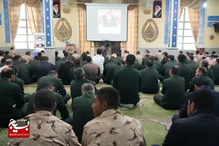 مراسم سالگرد شهید &laquo;علی نظری&raquo; در سپاه انصار الحسین (ع) همدان