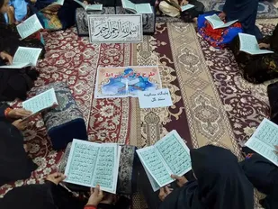 برگزاری طرح قرآنی صراط در بخش مهرگان سراوان