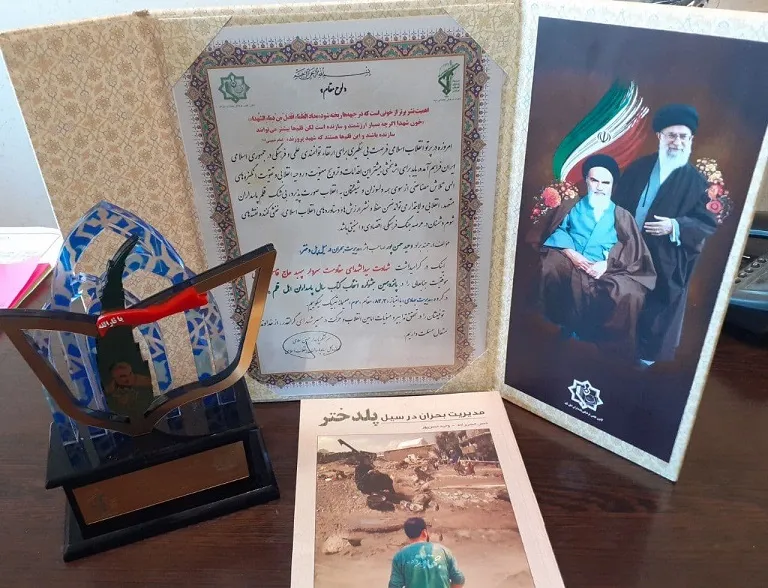 معاونت بسیج علمی سپاه سیدالشهدا رتبه سوم جشنواره پاسداران اهل قلم را کسب کرد