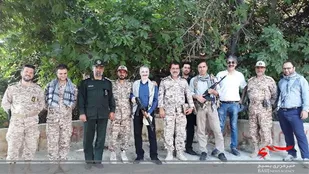 دیدار رئیس دانشگاه علوم پزشکی همدان با رزمندگان قرارگاه تاکتیکی سردار شهید &laquo;همدانی&raquo;