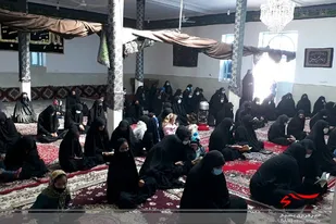 برگزاری یادواره سردار دلها توسط خواهران بسیجی زهک