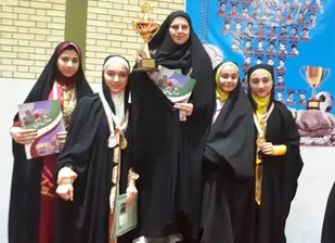 تیم ووشو خواهران سپاه تهران بزرگ صاحب مقام قهرمانی شد