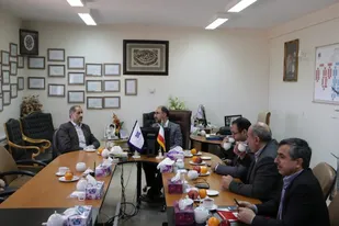 نشست مشترک هیات رئیسه دانشگاه علوم پزشكي شاهرود با مدير كل بازرسی استان سمنان