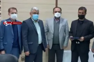 اعطای حکم بسیج جامعه پزشکی شبکه بهداشت و درمان پیشوا