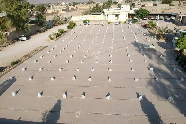برگزاری پنجمین مرحله رزمایش کمک‌های مومنانه با عنوان موج مهربانی وهمدلی در شهرستان قیروکارزین