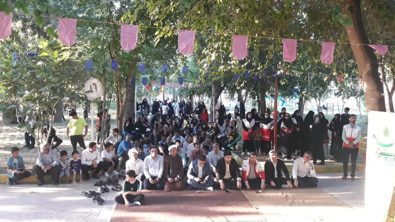 برگزاری جشن بزرگ غدیر در پارک ترافیکی شهرستان دره شهر