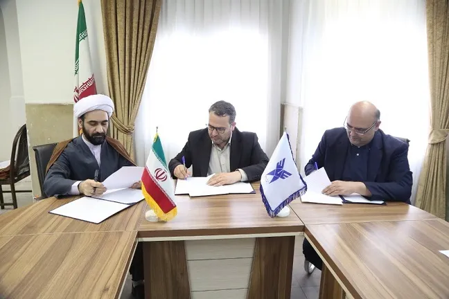 انعقاد تفاهم نامه همکاری مدرسه عالی مهارتی صنایع خلاق با واحد یادگار امام خمینی (ره)