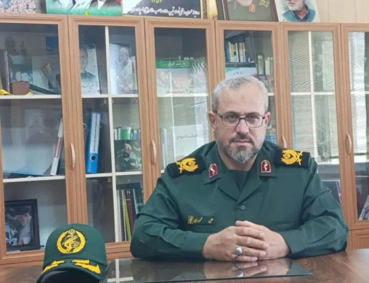 ارتقا درجه فرمانده تیپ ۸۲ سپاه حضرت صاحب الامرعجل الله تعالی فرجه الشریف استان قزوین به سرتیپ دومی