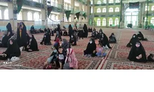 جشن ولایت در حسینیه بزرگ محمودآباد توسط حوزه نرجس خاتون