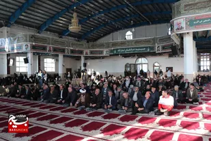 مراسم بزرگداشت شهید حاج قاسم سلیمانی در حسینیه عاشقان ثارالله زنجان برگزار شد