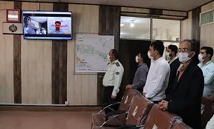 رونمایی از پروژه دادرسی الکترونیک در حوزه قضایی بخش جلگه