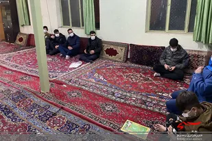 توزیع بسته بهداشتی در حلقه صالحین بسیجیان پایگاه ابوذر همدان
