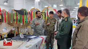 برگزاری نمایشگاه طرح اسوه در شهرستان جم