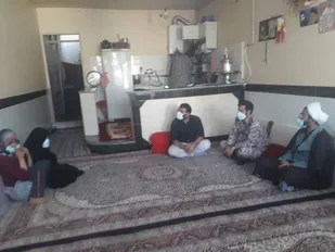در خواست مادر شهید غلامحسن صابری برای مدیحه ثرایی و ذکر مصیبت اهل بیت(ع)