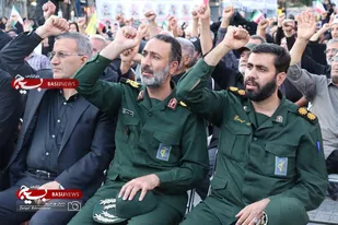 آیین گرامیداشت سرداران شهید، دانشمندان هسته&zwnj;ای و شهدای استان مرکزی در حمله ناجوانمردانه رژیم منحوس صهیونیستی