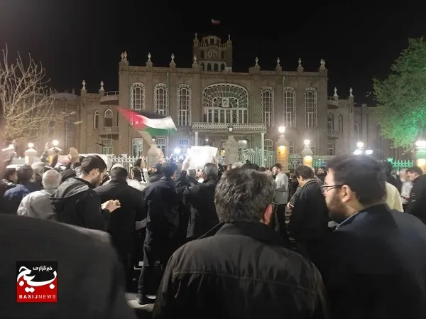 حمایت تبریزی‌ها از حملات سپاه علیه رژیم صهیونیستی