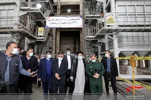 بازدید رئیس جمهور از نیروگاه زباله سوز ۴۵۰ تنی ساری