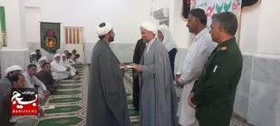 آیین تکریم و معارفه مسئول دفتر نمایندگی ولی فقیه در ناحیه مقاومت بسیج سپاه زرآباد برگزار شد