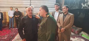 پدر شهید سینا آراسته: خوشحالم که فرزندم را در راه خدا تقدیم کردم + فیلم