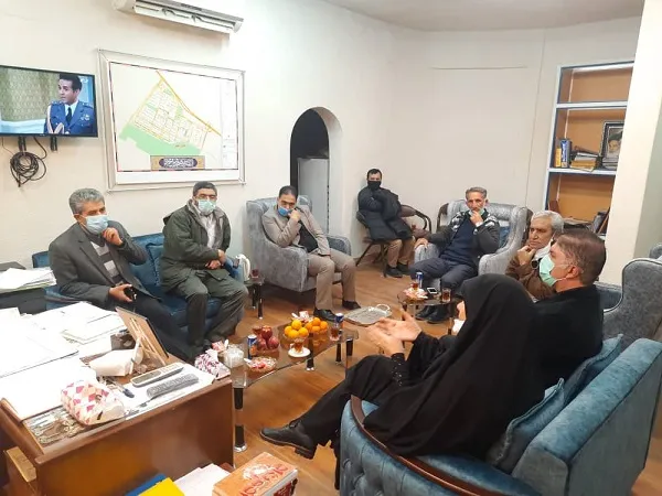 بررسی مشکلات خاورشهر باحضور بخشدار مرکزی ری