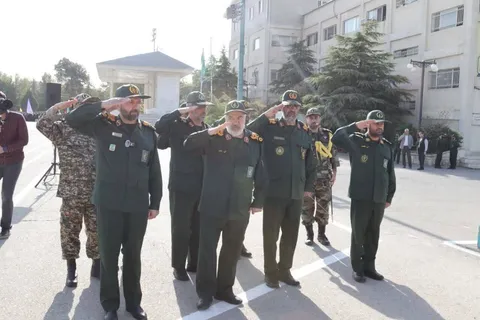 صبحگاه مشترک گردان های بیت المقدس و کوثر سازمان بسیج ادارات و کارمندان تهران بزرگ