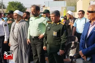 زنگ مقاومت در مدارس شهرستان خنج نواخته شد