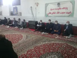 برگزاری جلسه قرار گاه محله مسجد محور حوزه بسیج محلات کربلا بسطام