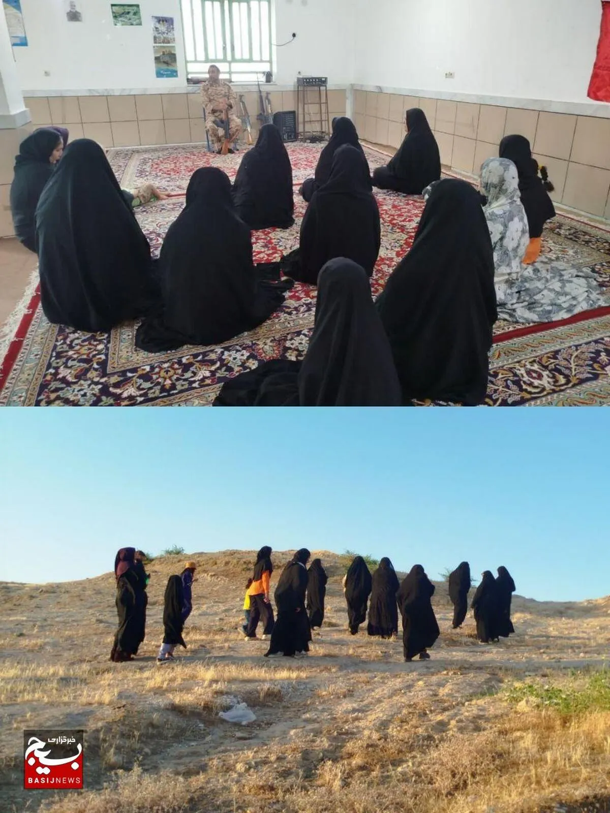 وقتی بصیرت با توانِ نظامی گره می‌خورد، الگوی بانوی ترازِ انقلابی در لالی