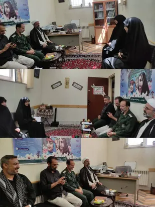 سرکشی مسئول دفتر نمایندگی، ولی فقیه سپاه شاهرود از حوزه&zwnj;های بسیج خواهران