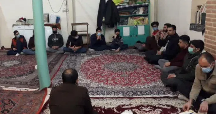 برگزاری جلسه حلقه صالحین در پایگاه بسیج شهید مقیمی