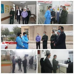 پایش و غربالگری کرونا ۱۱۲۰ نفر در شهرستان بردسکن