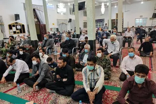 جلسه بصیرتی با سخنرانی سردار احمدی فرمانده سابق سپاه امام رضا(ع) در بجستان