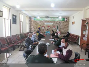 جلسه هماهنگی مرحله دوم رزمایش کمک مومنانه در سپاه ناحیه قوچان
