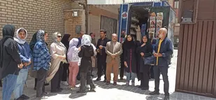دیدار رئیس و اعضای کانون بسیج هنرمندان رباط کریم از مرکز نگه&zwnj;داری کودکان بی&zwnj;سرپرست