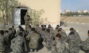 دوره تکمیلی  بسیج توسط گردان ۱۲۴ امام حسین (علیه السلام)برگزار شد
