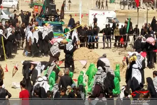 مراسم عزاداری سومین روز شهادت امام حسین(ع) در روستای زاغه