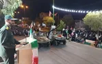 نمایش اقتدار و وفاداری در رژه «جان‌فدایان» شیرین‌سو